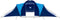 vidaXL - Tent - 9-persoons - donkerblauw - en - blauw