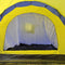 vidaXL - Tent - 9-persoons - polyester - blauw - en - geel