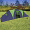 vidaXL - Tent - 9-persoons - polyester - blauw - en - groen
