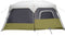 vidaXL - Tent - 9-persoons - waterdicht - met - LED - lichtblauw