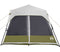 vidaXL - Tent - 9-persoons - waterdicht - met - LED - lichtblauw