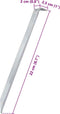 vidaXL - Tentharingen - 24 - st - Ø20 - mm - 22 - cm - gegalvaniseerd - staal