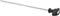 vidaXL - Tentharingen - 24 - st - Ø7 - mm - 30 - cm - gegalvaniseerd - staal