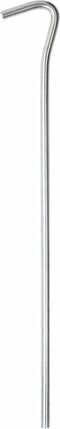 vidaXL - Tentharingen - 25 - st - Ø5 - mm - 23 - cm - gegalvaniseerd - staal