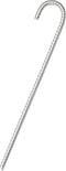 vidaXL - Tentharingen - 6 - st - Ø10 - mm - 37 - cm - gegalvaniseerd - staal