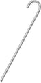 vidaXL - Tentharingen - 6 - st - Ø12 - mm - 41,5 - cm - gegalvaniseerd - staal