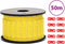 vidaXL - Tentscheerlijn - met - reflecterende - strips - en - spanners - 50 - m - 5 - mm