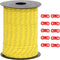 vidaXL - Tentscheerlijn - met - reflecterende - strips - en - spanners - 50 - m - 3 - mm
