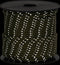 vidaXL - Tentscheerlijn - met - reflecterende - strips - en - spanners - 50 - m - 4 - mm