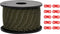 vidaXL - Tentscheerlijn - met - reflecterende - strips - en - spanners - 50 - m - 5 - mm