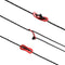 vidaXL - Tentscheerlijn - met - reflecterende - strips - en - spanners - 50 - m - 5 - mm