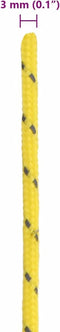 vidaXL - Tentscheerlijn - met - reflecterende - strips - en - spanners - 50 - m - 3 - mm