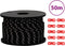 vidaXL - Tentscheerlijn - met - reflecterende - strips - en - spanners - 50 - m - 5 - mm