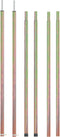 vidaXL - Tentstokken - 2 - st - telescopisch - 170-255 - cm - gegalvaniseerd - staal