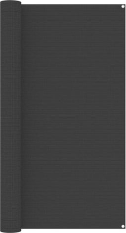 vidaXL - Tenttapijt - 200x200 - cm - antracietkleurig