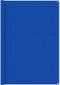 vidaXL - Tenttapijt - 200x400 - cm - HDPE - blauw