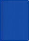 vidaXL - Tenttapijt - 200x400 - cm - HDPE - blauw