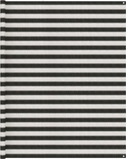 vidaXL - Tenttapijt - 250x400 - cm - antraciet - en - wit