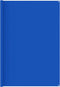 vidaXL - Tenttapijt - 250x400 - cm - blauw