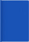 vidaXL - Tenttapijt - 250x550 - cm - blauw