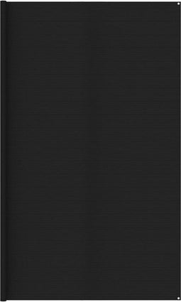 vidaXL - Tenttapijt - 400x400 - cm - HDPE - zwart