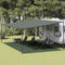 vidaXL - Tenttapijt - 400x700 - cm - HDPE - donkergroen