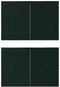 vidaXL - Tentwanden - 2 - st - met - ritssluiting - PE - groen