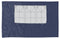 vidaXL - Tentwanden - met - raam - PE - blauw - 2 - st