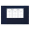 vidaXL - Tentwanden - met - raam - PE - blauw - 2 - st