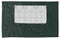 vidaXL - Tentwanden - met - raam - PE - groen - 2 - st