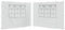 vidaXL - Tentwanden - met - raam - PE - wit - 2 - st