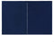 vidaXL - Tentwanden - met - ritssluiting - PE - blauw - 2 - st