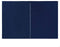 vidaXL - Tentwanden - met - ritssluiting - PE - blauw - 2 - st