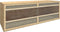 vidaXL - Terrarium - 120x50x50 - cm - bewerkt - hout