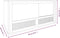 vidaXL - Terrarium - 60x30x30 - cm - bewerkt - hout