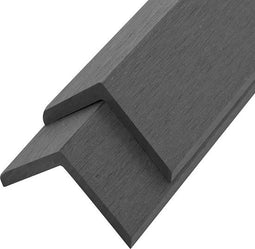 vidaXL - Terras - hoekplinten - 5 - st - 170 - cm - HKC - grijs