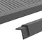 vidaXL - Terras - hoekplinten - 5 - st - 170 - cm - HKC - grijs