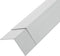 vidaXL - Terras - hoekplinten - 5 - st - 170 - cm - HKC - zwart