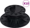 vidaXL - Terrasdragers - verstelbaar - 10 - st - 25-40 - mm