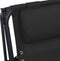 vidaXL - Terrasstoelen - 2 - st - inklapbaar - textileen - zwart