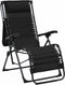 vidaXL - Terrasstoelen - 2 - st - inklapbaar - textileen - zwart