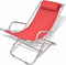vidaXL - Terrasstoelen - verstelbaar - 2 - st - staal - rood