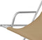 vidaXL - Terrasstoelen - verstelbaar - 2 - st - staal - taupe