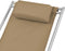 vidaXL - Terrasstoelen - verstelbaar - 2 - st - staal - taupe