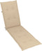vidaXL - Terrasstoelkussen - (75+105)x50x3 - cm - beige