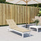 vidaXL - Terrasstoelkussen - (75+105)x50x3 - cm - beige