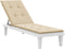 vidaXL - Terrasstoelkussen - (75+105)x50x3 - cm - beige