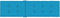 vidaXL - Terrasstoelkussen - (75+105)x50x3 - cm - blauw