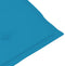 vidaXL - Terrasstoelkussen - (75+105)x50x3 - cm - blauw
