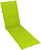 vidaXL - Terrasstoelkussen - (75+105)x50x3 - cm - heldergroen